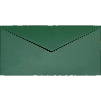 Obálka NETUNO Obálka DL metalická Aster Metallic Bitter Green tmavě zelená