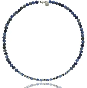 Náhrdelník Yvon Pánský náhrdelník YVES se sodality a prvky z chirurgické oceli - 45 cm