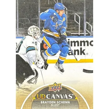 Sběratelská karetní hra insert karta BRAYDEN SCHENN 21-22 UD Ser. 1 Canvas číslo C71