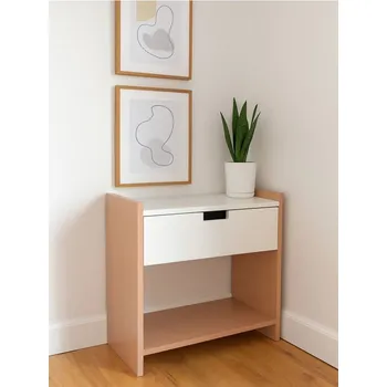 Noční stolek Sinsay - Noční stolek se zásuvkou - pastelová růžová - 996GC-03X - 996GC-03X-ONE