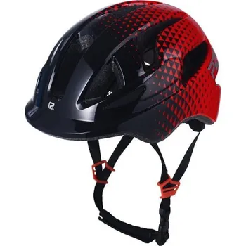 Cyklistická přilba P2R MASCOT černá/Racing červená ((52-56cm)) (Přilba P2R MASCOT, S, Black/Racing Red)