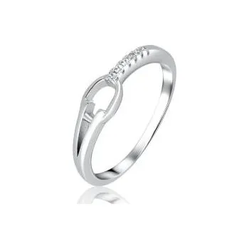 Náušnice Prsten 925/1000 - SVLR1291X86BI57 JVD SVLR1291X86BI57