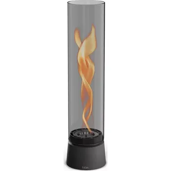 Biokrb Stolní biokrb SPIN air 1200 All Black, matná černá - kouřové sklo, Höfats