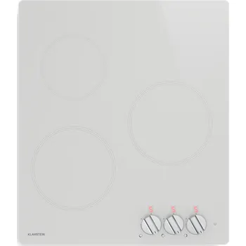 Varná deska Klarstein Kochheld 45cm Indukční Varná Deska 3 Varné Zóny Bílá (10047865)