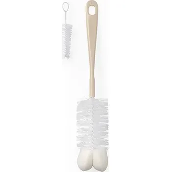 BabyOno 720/04 KARTÁČ NA LÁHVE BÉŽOVÝ