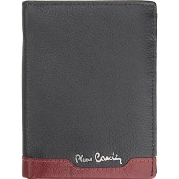 Peněženka Pánská kožená peněženka Pierre Cardin TILAK37 326 RFID černá / vínová