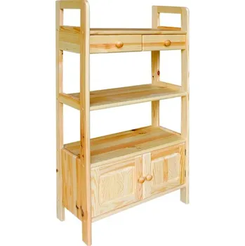 regál dřevěný regál z masivního dřeva borovice Regál 18 jandr