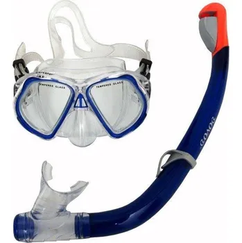 Ploutve Dovod Potápěčský set TPR junior POUZE Modrá (VÝPRODEJ)
