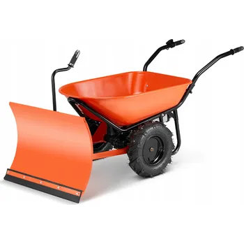 Kolečko Baumr-Ag Elektrické motorové kolečko 3v1 260 kg 120 l oranžové