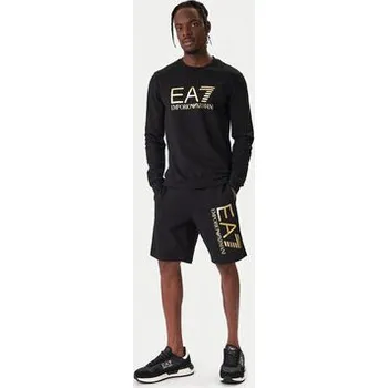 Pánská móda EA7 Emporio Armani Mikina 7M002278 AF22266 MC004 Černá Regular Fit S