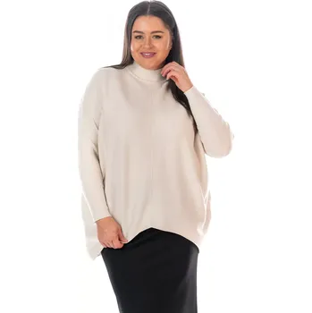 Dámský svetr Dámský svetřík CAPRI 42/46 Krémová