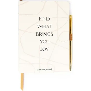 Zápisník Poznámkový blok Designworks Ink Gratitude Journal - Brings You Joy JBG46.1002EU vícebarevná MLC