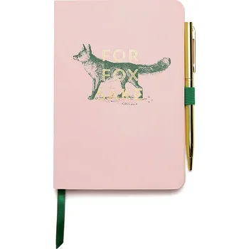 Zápisník a pero Designworks Ink Vintage Sass NWP.1001EU růžová 30A