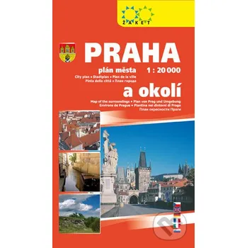 Praha a okolí 1:20T/1:190T - Žaket Žaket
