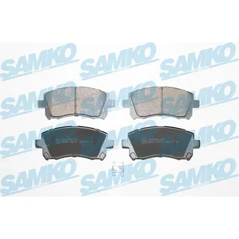 Brzdová destička Sada brzdových destiček, kotoučová brzda SAMKO 5SP713