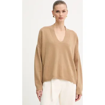 Pánský svetr Vlněný svetr Liu Jo MF5060.MS009 béžová 01A, vel. L