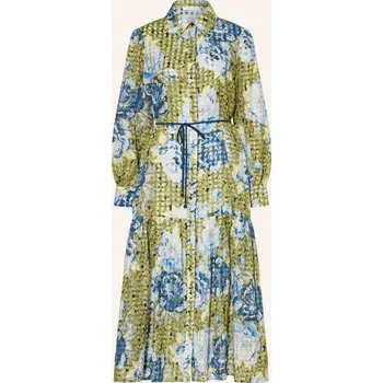 Dámské šaty Rich & Royal Dámské Košilové Šaty, zelená / modrá, 34