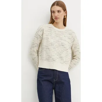 Dámský svetr Svetr z vlněné směsi Morgan MILLOT béžová 01X, vel. L