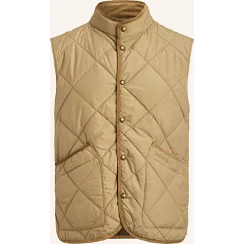 Polo Ralph Lauren Pánská Prošívaná Vesta, béžová, 54
