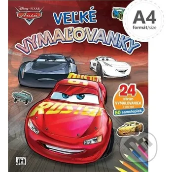 omalovánky Veľké vymaľovanky Autá - Jiri Models SK Jiri Models SK