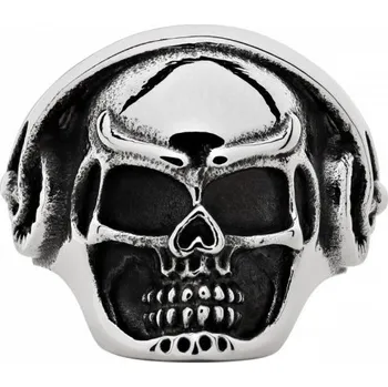 Módní doplněk Zippo prsten Skull & Headphones Velikost prstenu: 60