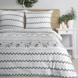 Vánoční povlečení 100% bavlna saténová TANYA 1x 220x200 cm, 2x povlak 70x80 cm francouzské povlečení MyBestHome