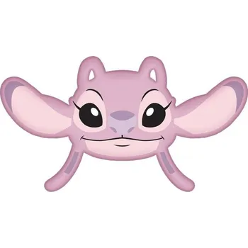 Tvarovaný polštářek Lilo a Stitch Angel Pink Polyester, 41x31 (ST-270072)