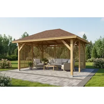 Pergola Dřevěná pergola Altán Ibiza+Italia 300x400