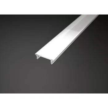 LED lišta Difuzor pro hliníkový nasvětlovací zápustný profil do sádrokartonu pro led pásky SDK9N (difuzor pro nasvětlovací profil pro sádrokartonové stropy)