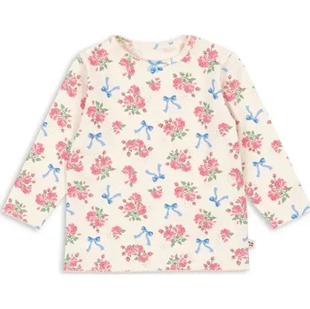 Kojenecké tričko s dlouhým rukávem Konges Sløjd BASIC BLOUSE GOTS KS103701.G.9BYA béžová 01X, vel. 92