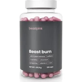 Spalovač tuku BeastPink Spalovač tuků Beast Burn 120 kapslí POUZE 120 kapslí (VÝPRODEJ)