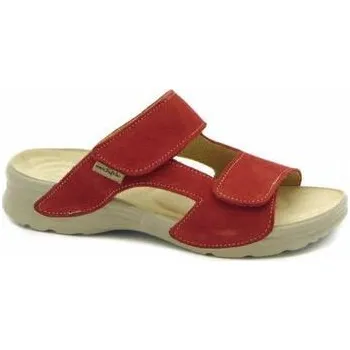 Pánská zdravotní obuv Dámské pantofle MIRKA červené, Medistyle vel. 40