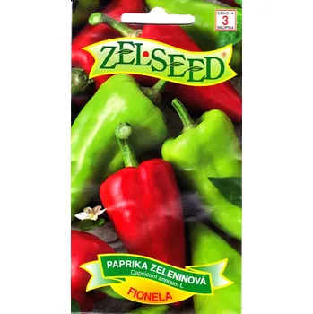 Semeno Paprika zeleninová Fionela (zelená-červená, kápie, polní) 12/2025