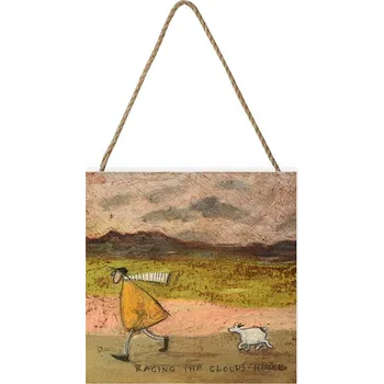 Obraz Dřevěný obraz Sam Toft - Racing The Clouds Home