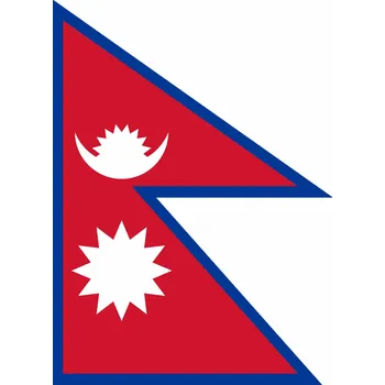Vlajka Nepál vlajka - 30 x 45 cm - tunel, karabina