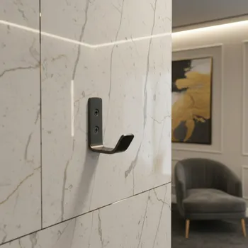 Věšák Interex design Věšák LEILA / Černý matný