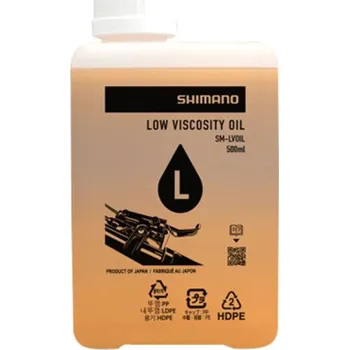 Převodový olej SHIMANO Minerální olej MTB-ostatní SM-LVOIL 500 ml low viscosity pro SHIMANO kot br EU země (SHIMANO Minerální olej MTB-ostatní SM-LVOIL 500 ml low viscosity pro SHIMANO kot br EU země)