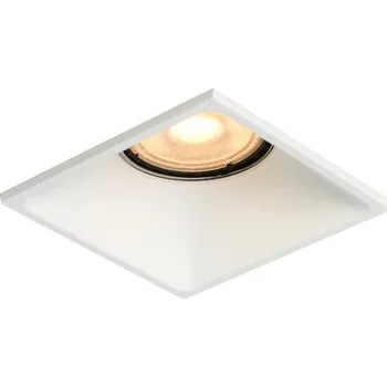 Bodové svítidlo Zapuštěné svítidlo 7,6 x 7,6 cm 1x GU10 bílá ITALUX Naru DL-61903C-WH