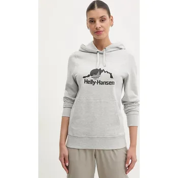 Pánské oblečení Mikina Helly Hansen NORD GRAPHIC 62981 šedá 09A, vel. L