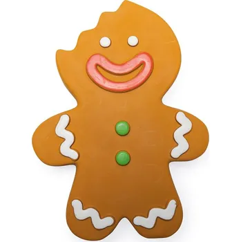 Hračka pro psa Beeztees vánoční perníkový muž z latexu