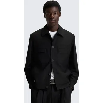 Pánský bomber Pánská bunda HUGO Juliano243F1 50547219 černá Velikost: 48