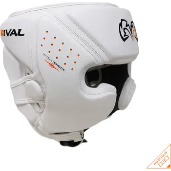 Chránič hlavy na box a bojový sport Boxerská helma Rival RHG10 Intelli-Shock Barva: Bílá, Velikost: M