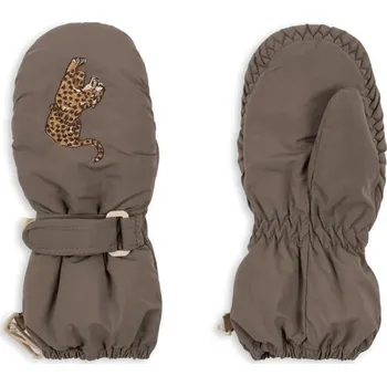 Rukavice Dětské rukavice Konges Sløjd JUNO MITTENS KS103487.9BYA hnědá 98X, vel. 12-18 měsíců