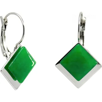 Náušnice Foxette Náušnice Jade z chirurgické oceli s volbou zapínání - Na patent JF_0369