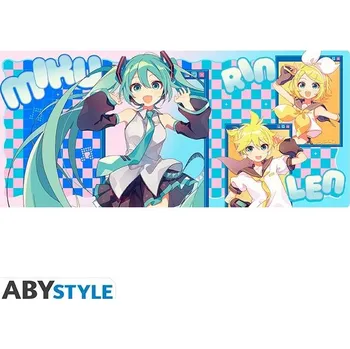 Podložka pod myš Herní podložka Abysse Corp Hatsune Miku - Miku & Friends Multicolor