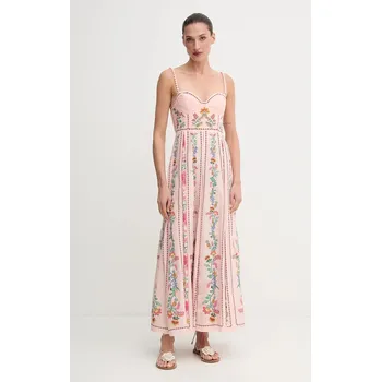 Dámské šaty Šaty Farm Rio 336318 růžová 30A, vel. L