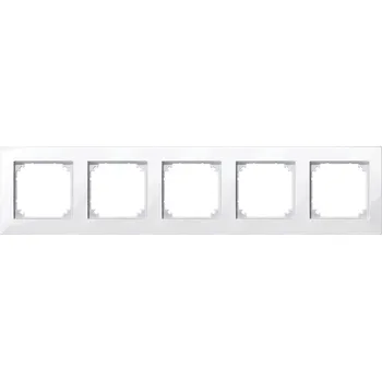 vypínač Rámeček M-Plan 5násobný Polar SCHNEIDER 515519