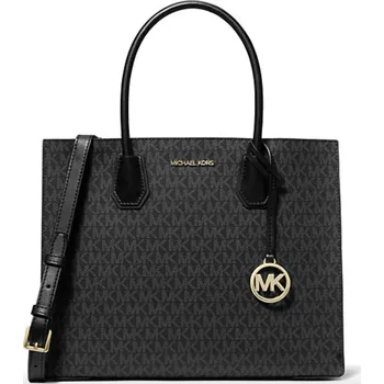 Kabelka Michael Kors lg Mercer logo černá
