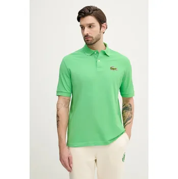 Bavlněné polo tričko Lacoste PH2751 zelená 07X, vel. S