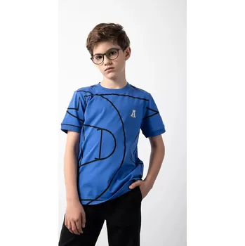 Dětské bavlněné tričko Coccodrillo ZC5143202ABJ modrá 57X, vel. 128